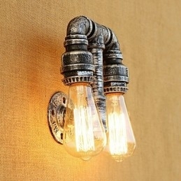 Landlig Retro-Maleri For Svingarm Med Omgivelseslys Vegglampe