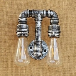 Landlig Retro-Maleri For Svingarm Med Omgivelseslys Vegglampe