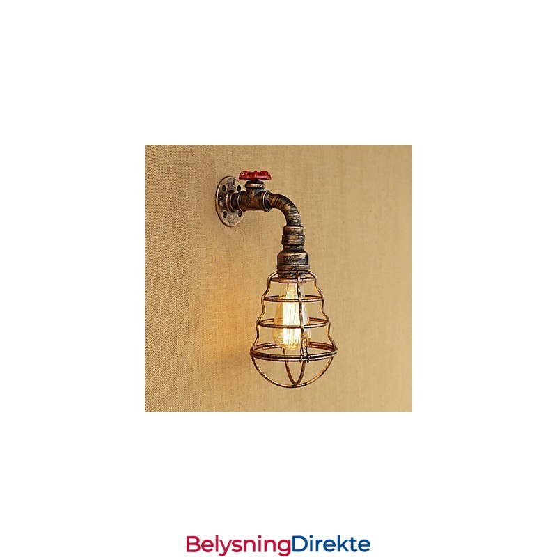 Landlig Retro-Maleri For Mini-Stil Omgivelseslys Vegglampe