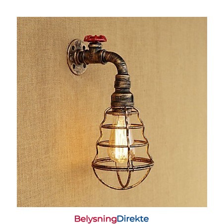 Landlig Retro-Maleri For Mini-Stil Omgivelseslys Vegglampe