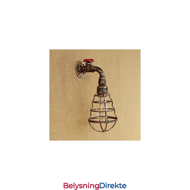 Landlig Retro-Maleri For Mini-Stil Omgivelseslys Vegglampe