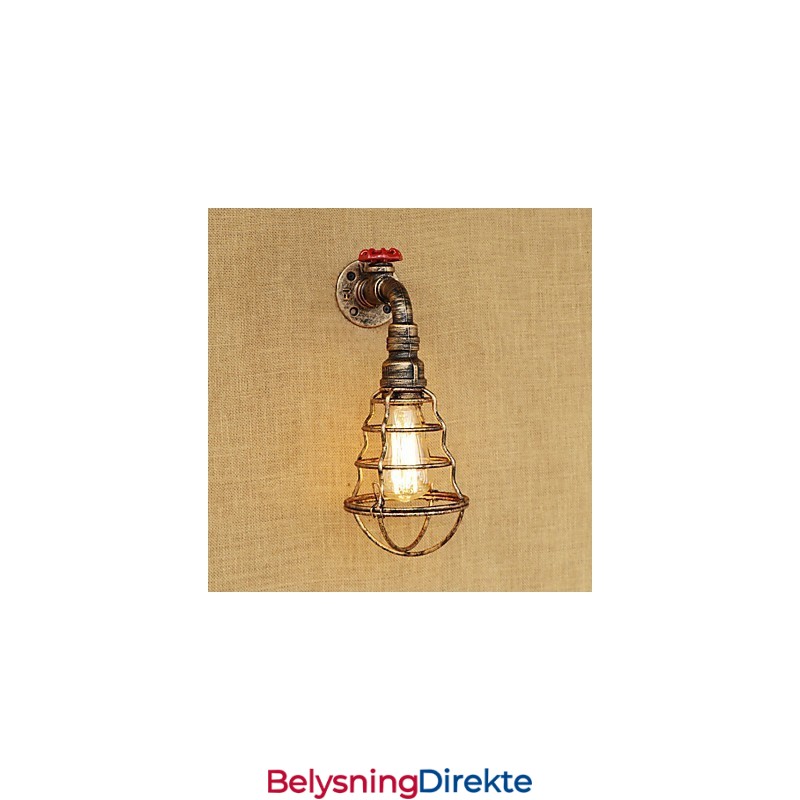 Landlig Retro-Maleri For Mini-Stil Omgivelseslys Vegglampe