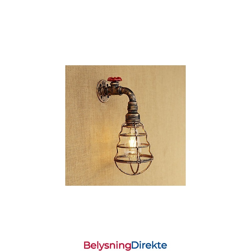 Landlig Retro-Maleri For Mini-Stil Omgivelseslys Vegglampe