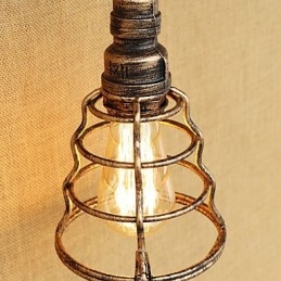 Landlig Retro-Maleri For Mini-Stil Omgivelseslys Vegglampe