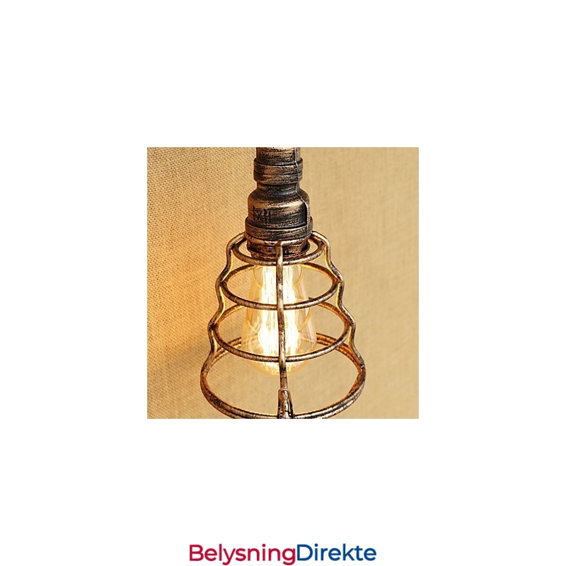 Landlig Retro-Maleri For Mini-Stil Omgivelseslys Vegglampe