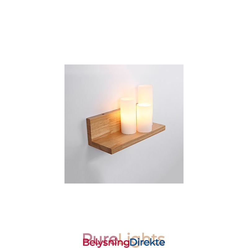 Moderne Samtidsstil Sort Oksidfinish Funksjon For Øyebeskyttelse Omgivelseslys Vegglampe Vegglampe