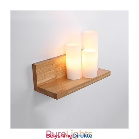 Moderne Samtidsstil Sort Oksidfinish Funksjon For Øyebeskyttelse Omgivelseslys Vegglampe Vegglampe