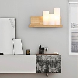 Moderne Samtidsstil Sort Oksidfinish Funksjon For Øyebeskyttelse Omgivelseslys Vegglampe Vegglampe