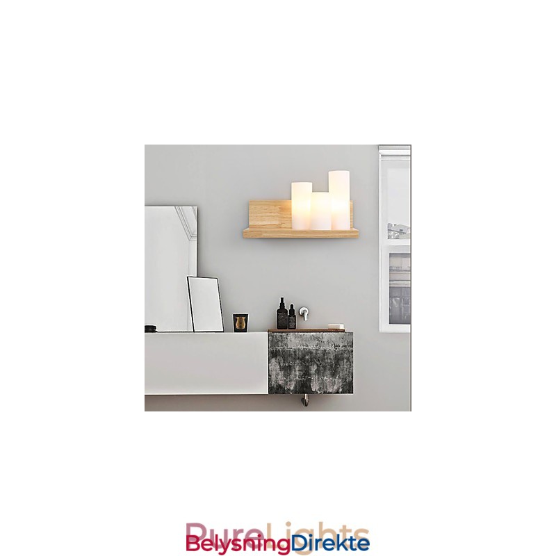 Moderne Samtidsstil Sort Oksidfinish Funksjon For Øyebeskyttelse Omgivelseslys Vegglampe Vegglampe