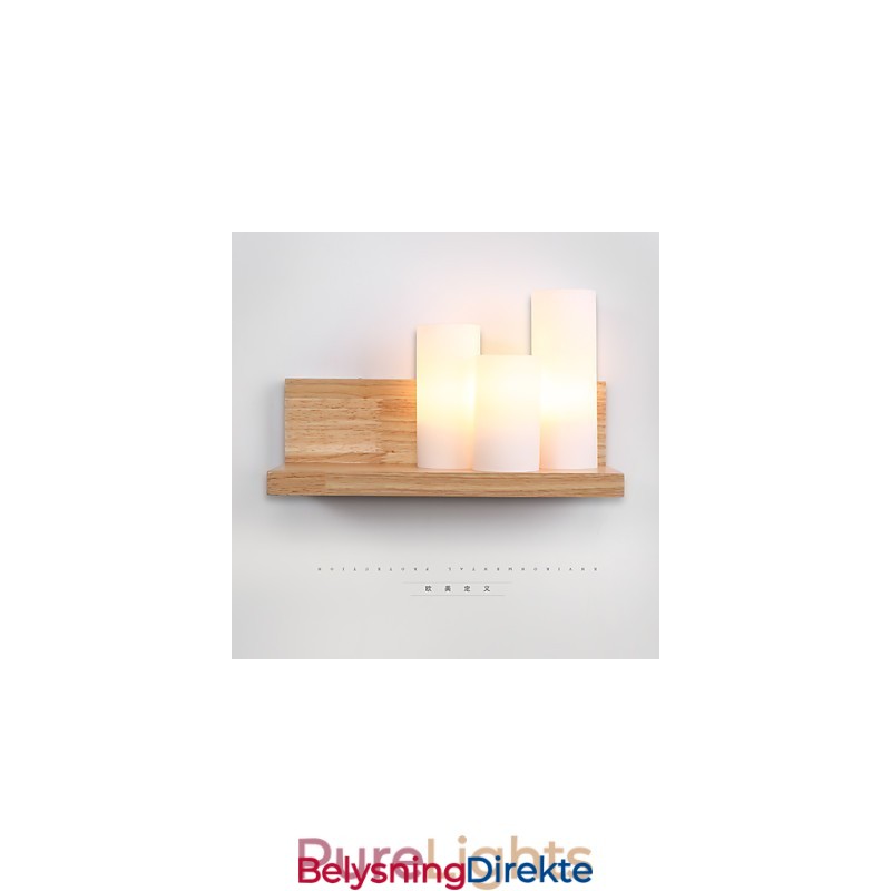 Moderne Samtidsstil Sort Oksidfinish Funksjon For Øyebeskyttelse Omgivelseslys Vegglampe Vegglampe