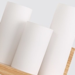 Moderne Samtidsstil Sort Oksidfinish Funksjon For Øyebeskyttelse Omgivelseslys Vegglampe Vegglampe