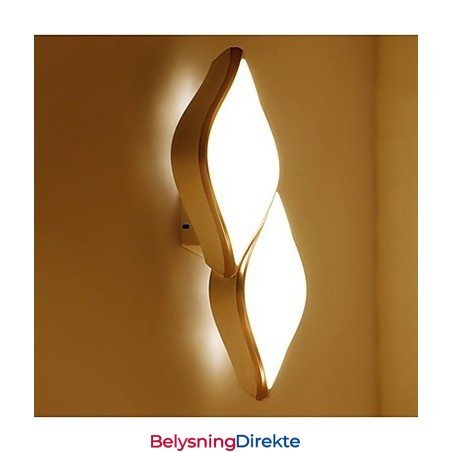 Integrert Moderne Samtidskunst Moderne Samtidsmaleri Funksjon For Omgivelseslys Vegglampe Vegglampe