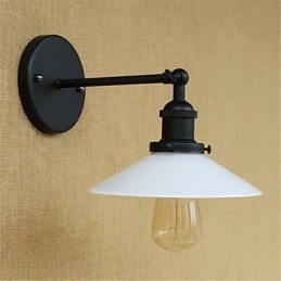 Moderne, Samtidskunst I Landlig Retrostil For Vegg Med Omgivende Lys