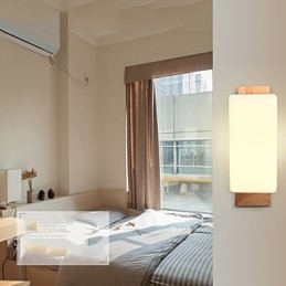 Moderne Samtidsmaleri Funksjon For Øyebeskyttelse Omgivelseslys Vegglampe Vegglampe