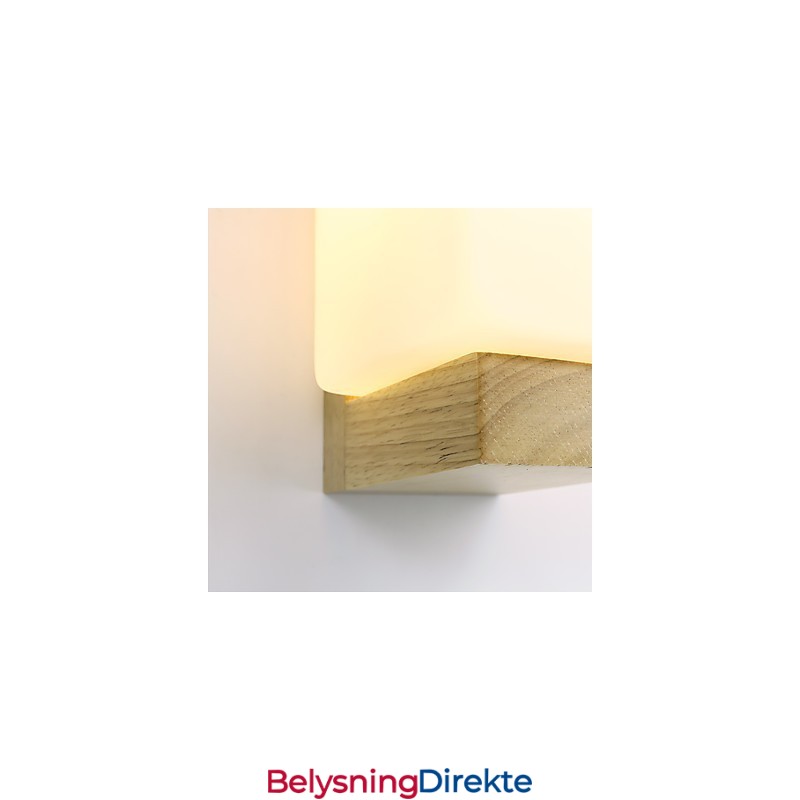 Moderne Samtidsmaleri Funksjon For Øyebeskyttelse Omgivelseslys Vegglampe Vegglampe