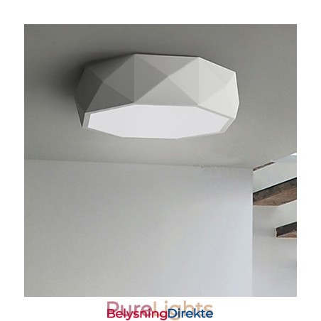 Geometriske Taklamper Hvitt Lys Konsis Moderne