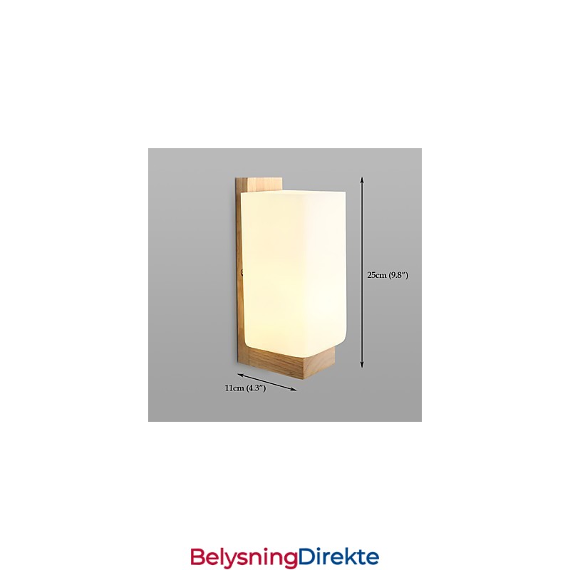 Moderne Samtids Landlig Lys Vegglampe Vegglampe