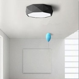 Geometriske Taklamper Hvitt Lys Konsis Moderne