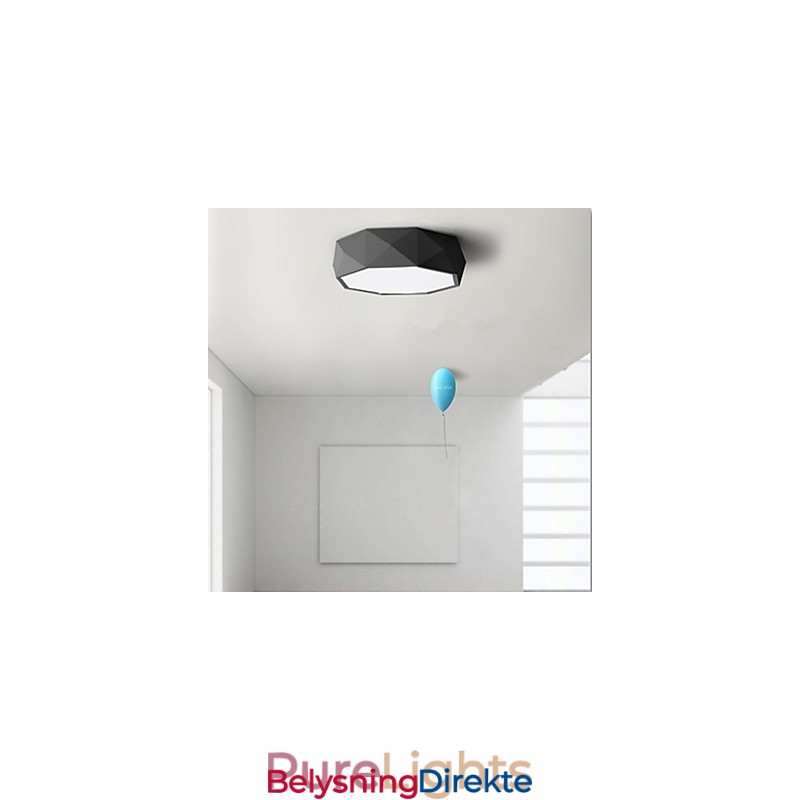 Geometriske Taklamper Hvitt Lys Konsis Moderne