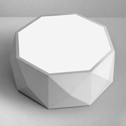 Geometriske Taklamper Hvitt Lys Konsis Moderne