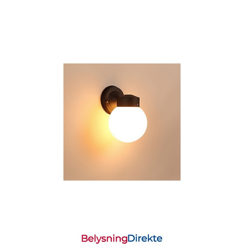 Moderne, Samtidskunstnerisk Svart Oksidfinish For Mini-Stil, Omgivelseslys, Vegglampe