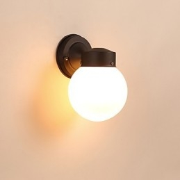 Moderne, Samtidskunstnerisk Svart Oksidfinish For Mini-Stil, Omgivelseslys, Vegglampe