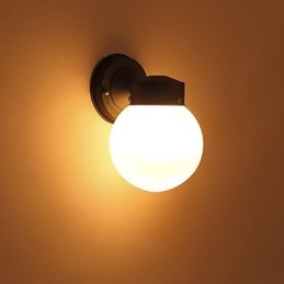 Moderne, Samtidskunstnerisk Svart Oksidfinish For Mini-Stil, Omgivelseslys, Vegglampe