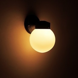 Moderne, Samtidskunstnerisk Svart Oksidfinish For Mini-Stil, Omgivelseslys, Vegglampe