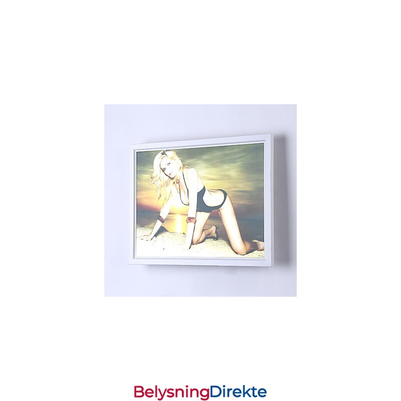 Integrert Moderne Samtidskunstnerisk Moderne Samtidsmalerifunksjon For Omgivende Lysvegglamper