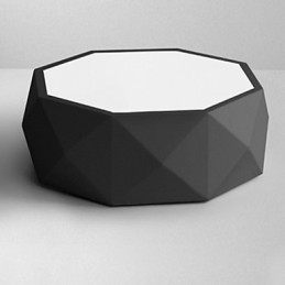 Geometriske Taklamper Hvitt Lys Konsis Moderne