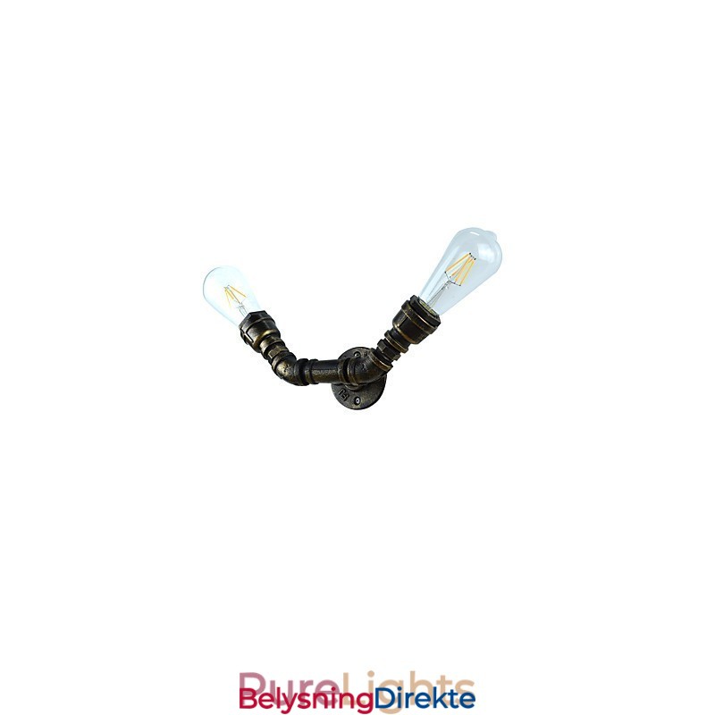 Rustikk Hytte Tradisjonell Klassisk Antikk Messingfunksjon For Omgivelseslys Vegglampe Vegglampe