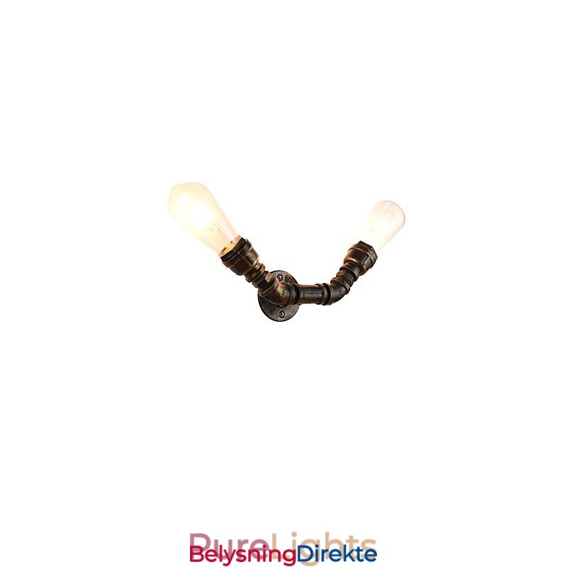 Rustikk Hytte Tradisjonell Klassisk Antikk Messingfunksjon For Omgivelseslys Vegglampe Vegglampe