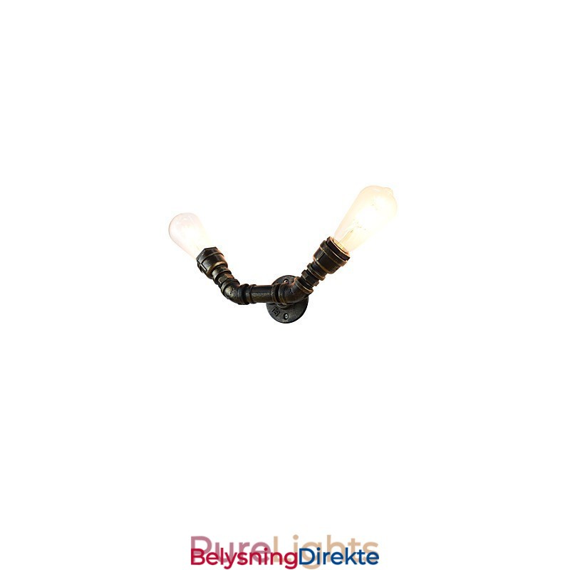 Rustikk Hytte Tradisjonell Klassisk Antikk Messingfunksjon For Omgivelseslys Vegglampe Vegglampe