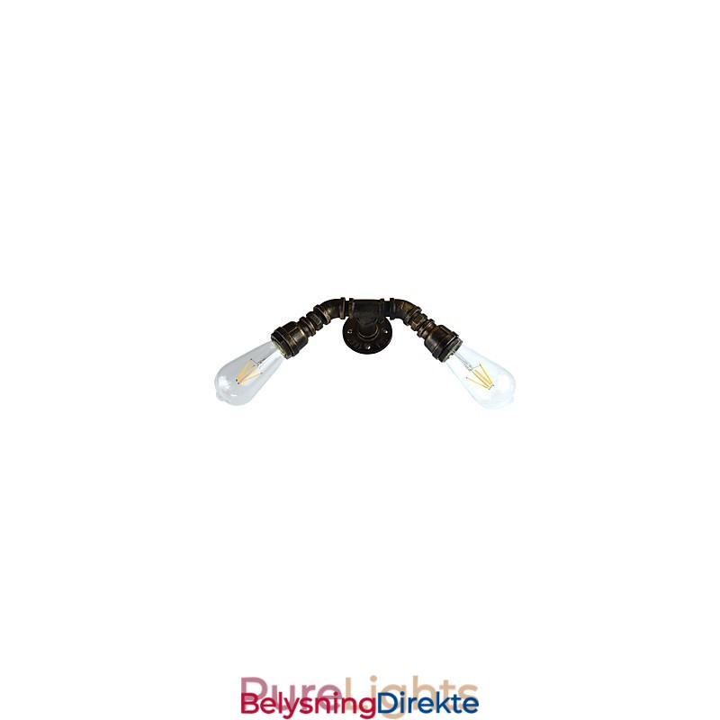 Rustikk Hytte Tradisjonell Klassisk Antikk Messingfunksjon For Omgivelseslys Vegglampe Vegglampe