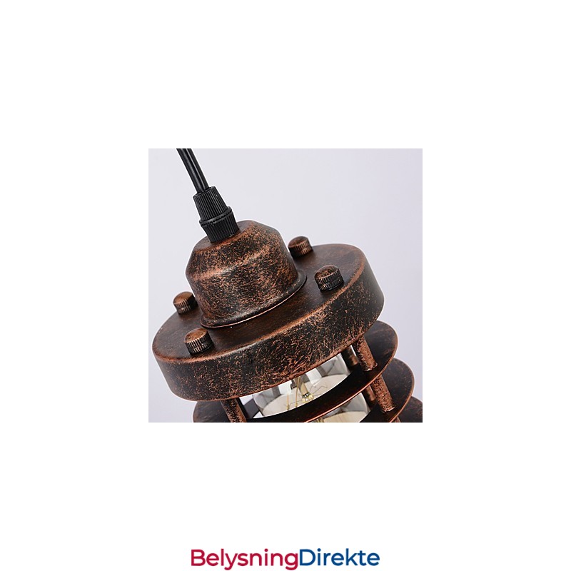 Industriell Retro Jernvegglampe Kreativ Personlighet Løftetrinsevegglampe