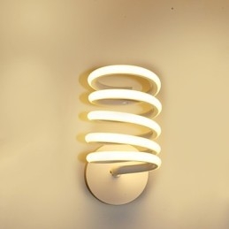 Vegglampe I Aluminium Moderne Minimalistisk Soverom Ganglampe Korridorlampe Nattbordslampe Kreativ Lampe