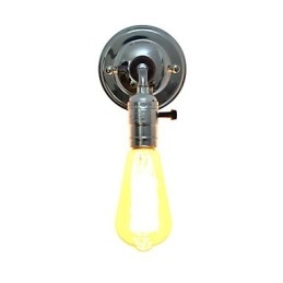 Vegglampe Vegglampe Veggjernsvegglampe Dum Black Lightsaber-Lampe På Veggen