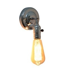 Vegglampe Vegglampe Veggjernsvegglampe Dum Black Lightsaber-Lampe På Veggen