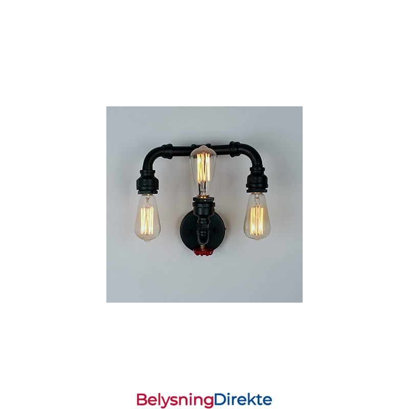 Rustikk Hytte Moderne Samtidslandlig Retro Malerifunksjon For Mini-Stil Uplight Vegglampetter