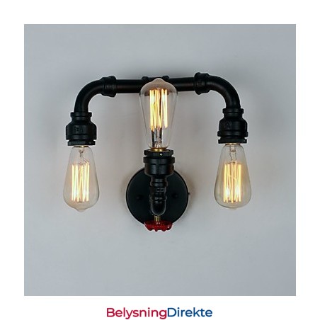 Rustikk Hytte Moderne Samtidslandlig Retro Malerifunksjon For Mini-Stil Uplight Vegglampetter