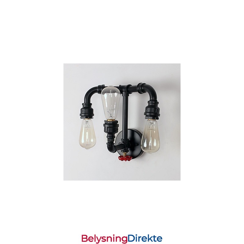 Rustikk Hytte Moderne Samtidslandlig Retro Malerifunksjon For Mini-Stil Uplight Vegglampetter