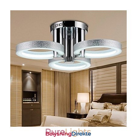 Lysekrone Moderne Sølv 3 Lys