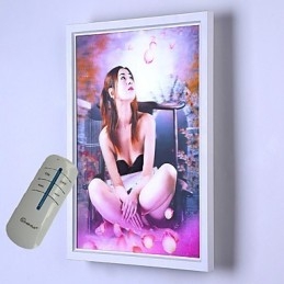 Integrert Moderne Samtidskunstnerisk Moderne Samtidsmalerifunksjon For Omgivende Lysvegglamper