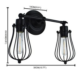 Rustikk Hyttemaling For Omgivelseslys Vegglampe Vegglampe