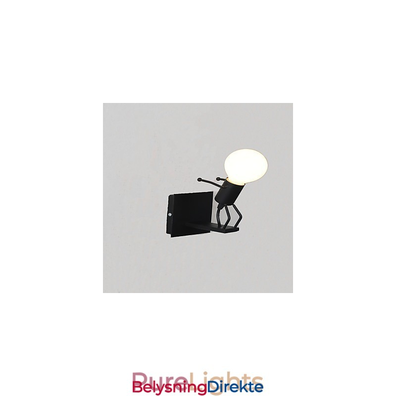 Tradisjonell Klassisk Rustikk Hyttelandlig Nyhetsmaleri For Downlight-Vegglampe