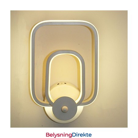 Vegglampe I Aluminium, Moderne, Minimalistisk, Balkongtrapp, Dekorativ Vegglampe, Nattbordslampe