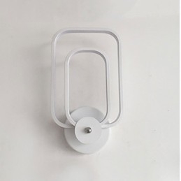 Vegglampe I Aluminium, Moderne, Minimalistisk, Balkongtrapp, Dekorativ Vegglampe, Nattbordslampe