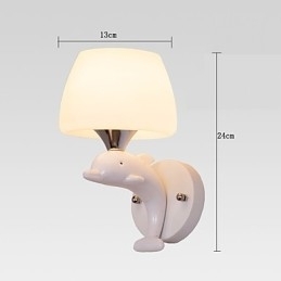 Metallisk Moderne, Moderne Innfelt Og Takmontert Lampe Med Vegglampe