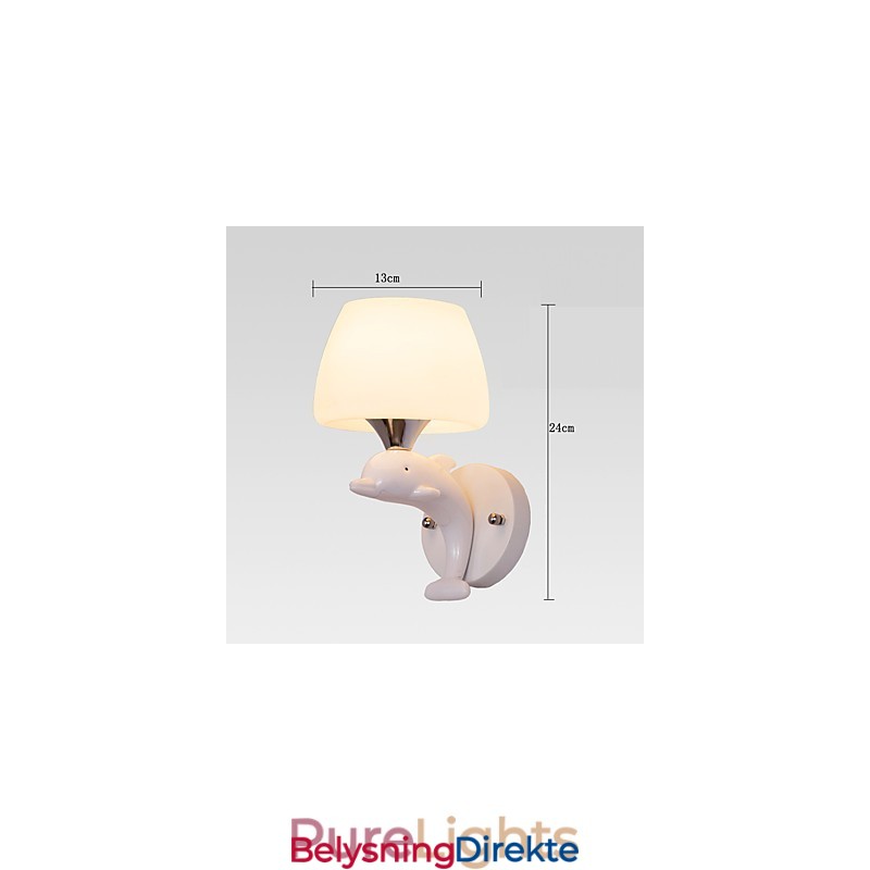 Metallisk Moderne, Moderne Innfelt Og Takmontert Lampe Med Vegglampe