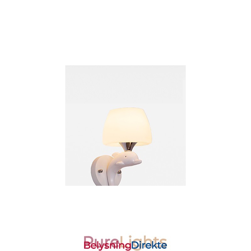 Metallisk Moderne, Moderne Innfelt Og Takmontert Lampe Med Vegglampe